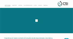 Desktop Screenshot of csiway.com.br